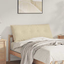 Rygpude Creme 120 x 19 x 50 cm Stof
