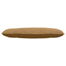 Rygpude Brun 120 x 50 cm Velourstof
