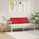 Rygpude Rød 140 x 19 x 50 cm Stof