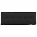 Rygpude Sort 140 x 50 cm Mikrofiberstof