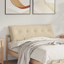 Rygpude Creme 140 x 50 cm Mikrofiberstof