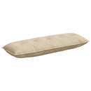 Rygpude Creme 140 x 50 cm Mikrofiberstof