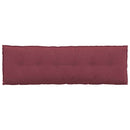 Rygpude Vinrød 160 x 19 x 50 cm Stof