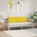 Rygpude Lys Gul 160 x 19 x 50 cm Stof