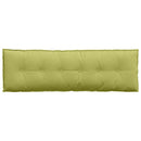 Rygpude Lys grøn 160 x 19 x 50 cm Stof
