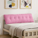 Rygpude Lyserød 160 x 19 x 50 cm Stof