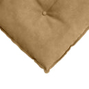 Rygpude Brun 160 x 50 cm Velourstof