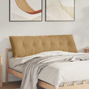 Rygpude Brun 160 x 50 cm Velourstof