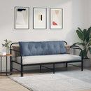 Rygpude Blå 160 x 50 cm Velourstof