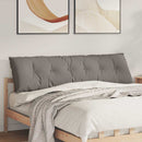 Rygpude Gråbrun 180 x 19 x 50 cm Stof
