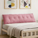 Rygpude Lyserød 180 x 50 cm Velourstof