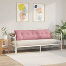 Rygpude Lyserød 180 x 50 cm Velourstof
