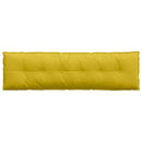 Rygpude Gul 180 x 50 cm Velourstof