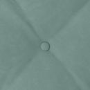 Rygpude Havgrøn 180 x 50 cm Velourstof