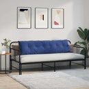 Rygpude Politi blå 180 x 50 cm Velourstof