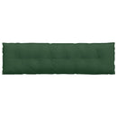 Rygpude Jungle Grøn 180 x 50 cm Velourstof