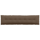 Rygpude Brun 200 x 19 x 50 cm Stof