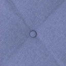 Rygpude Jeans blå 200 x 19 x 50 cm Stof