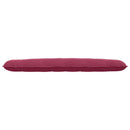Rygpude Vinrød 200 x 50 cm Velourstof