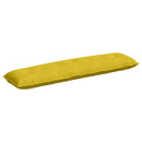 Rygpude Gul 200 x 50 cm Velourstof