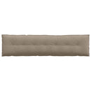 Rygpude Gråbrun 200 x 50 cm Mikrofiberstof