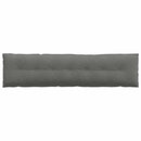 Rygpude Mørkegrå 200 x 50 cm Mikrofiberstof