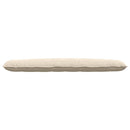 Rygpude Beige 200 x 50 cm Mikrofiberstof