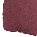 Rygpude Vinrød 45 x 20 x 35 cm Stof
