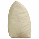 Rygpude Creme 45 x 20 x 35 cm Stof