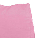 Rygpude Lyserød 45 x 20 x 35 cm Stof