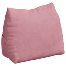 Rygpude Lyserød 45 x 20 x 35 cm Velourstof