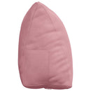 Rygpude Lyserød 45 x 20 x 35 cm Velourstof