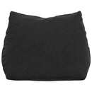 Rygpude Sort 45 x 20 x 35 cm Velourstof