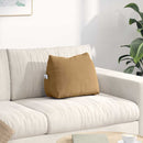 Rygpude Brun 45 x 20 x 35 cm Velourstof