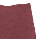 Rygpude Vinrød 60 x 20 x 50 cm Stof