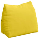 Rygpude Lys Gul 60 x 20 x 50 cm Stof