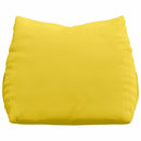 Rygpude Lys Gul 60 x 20 x 50 cm Stof