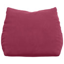 Rygpude Vinrød 60 x 20 x 50 cm Velourstof