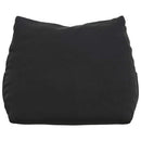 Rygpude Sort 60 x 20 x 50 cm Velourstof