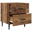Natskab 2 pcs Gammelt træ 40 x 35 x 47,5 cm Konstrueret træ