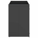 Wheelie Bin Opbevaring til 3 Affaldscontainere Antracit