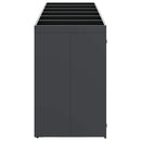 Wheelie Bin Opbevaring til 6 Affaldscontainere Antracit