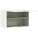 Vægbeslag til Garage Hvid 80 x 40 x 53 cm Pulverlakeret stål