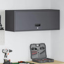 Vægbeslag til Garage Sort 90 x 33 x 35 cm Pulverlakeret stål