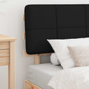 Sengestel med Polstret Hovedgavl Sort 90 x 200 cm