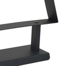 Metal juletræ Sort 90 cm Stål