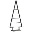 Metal juletræ Sort 90 cm Stål