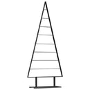 Metal juletræ Sort 180 cm Stål