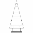 Metal juletræ Sort 180 cm Stål