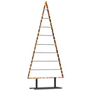 Metal juletræ Sort 180 cm Stål